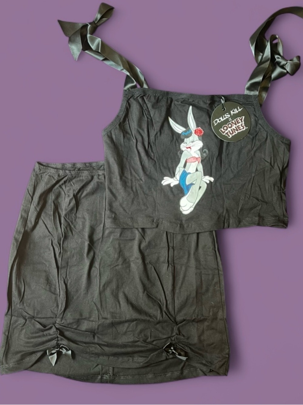 Looney Tunes x Dolls Kill - Drag Superstar Graphic Skirt Set